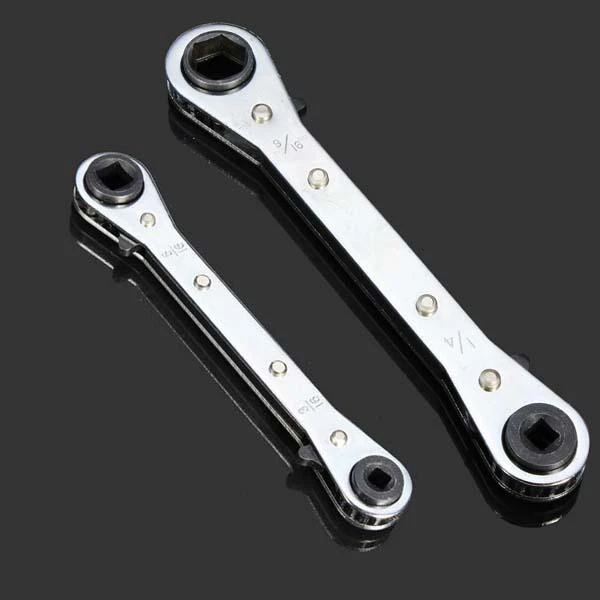 XYZ Ratchet Wrench Set CT-122/CT-123 for Refrigeration, High-Torque, Quick Release